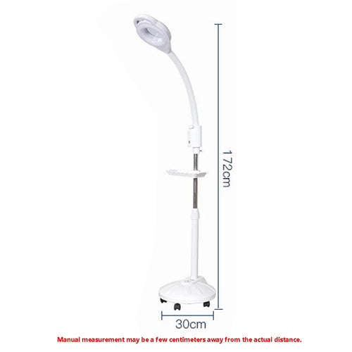 16X LED Lighting Magnifying Glass for Tattoo/Manicure and eyelashes/Skincare Beauty  Round fill light dimmable light