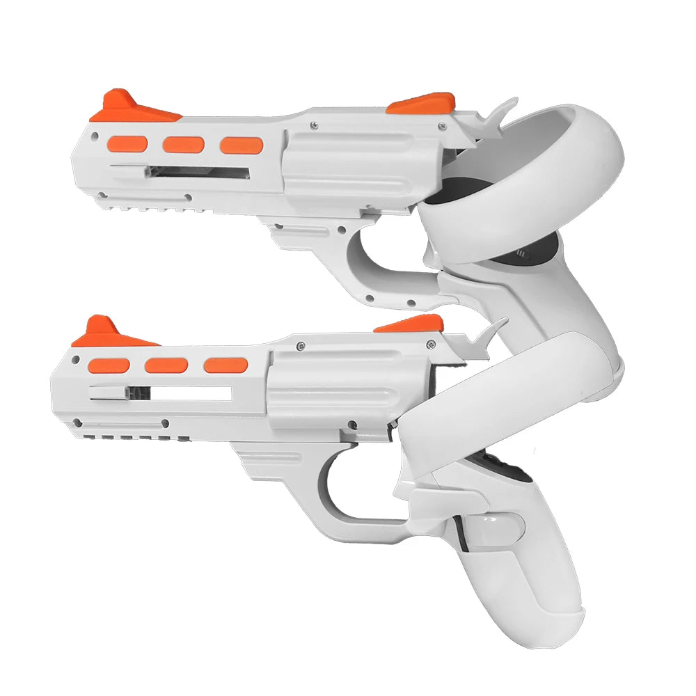Enhance FPS Game Experience VR Handle Attachment For Meta Quest 2/3/3s, VR Accessories for Quest 2, Gunstock Grip For Quest 3/3s