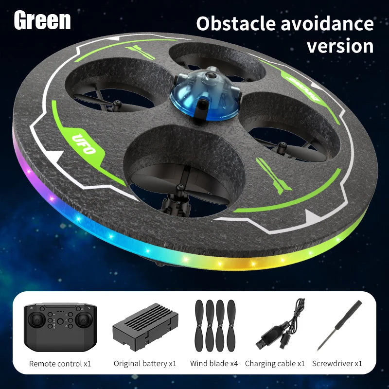 Airplane Rc Plane with Camera Drone Foam UAV Ufo Intelligent Obstacle Avoidance Aircraft Remote Control Helicopter Toys for Kids