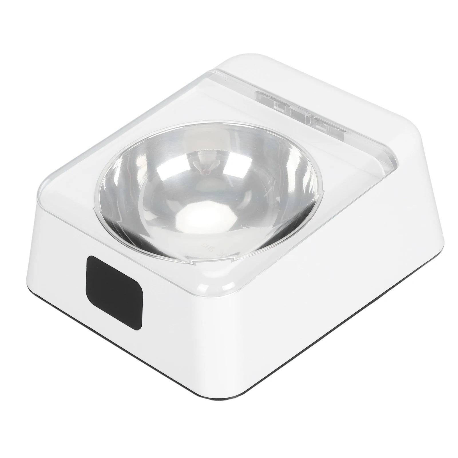 Automatic Cat Feeder with Infrared Sensor Cover Removable Bowl Battery Powered Intelligent Automatic Opening Lid Dog Feeder