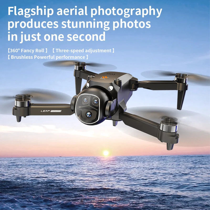H21 Drone 8K HD Dual Camera Brushless Motor WIFI GPS Professional HD Aerial Photography Remote Control Aircraft Quadcopters Toys