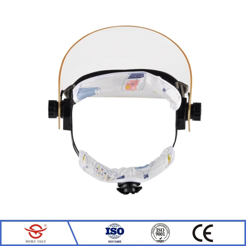 X-ray protective 0.1mmpb lead glass face mask radioactive laboratory radiological protection medical isolation protective mask