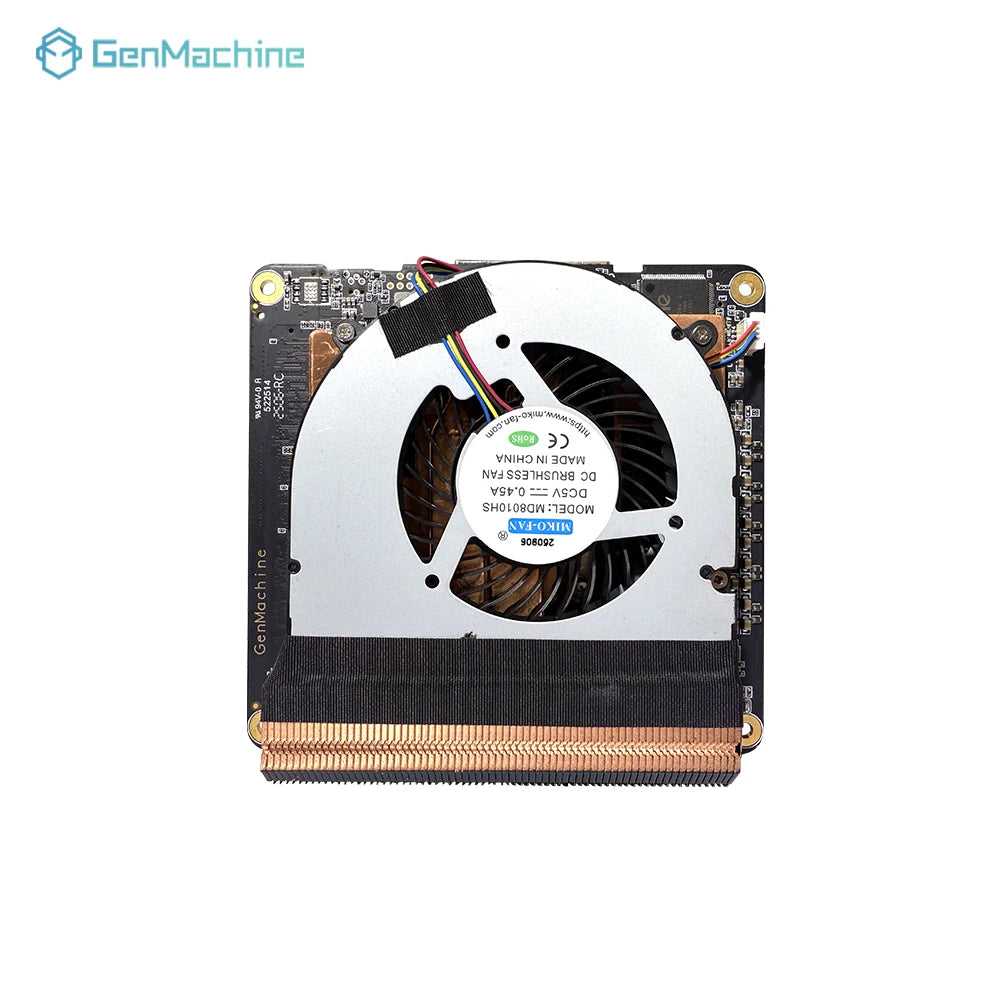 Genmachine AMD Ryzen 7 4800U CPU+Motherboard Kit Ryzen Motherboard placa mae For Laptop MINI PC Motherboards With Radiator Fan