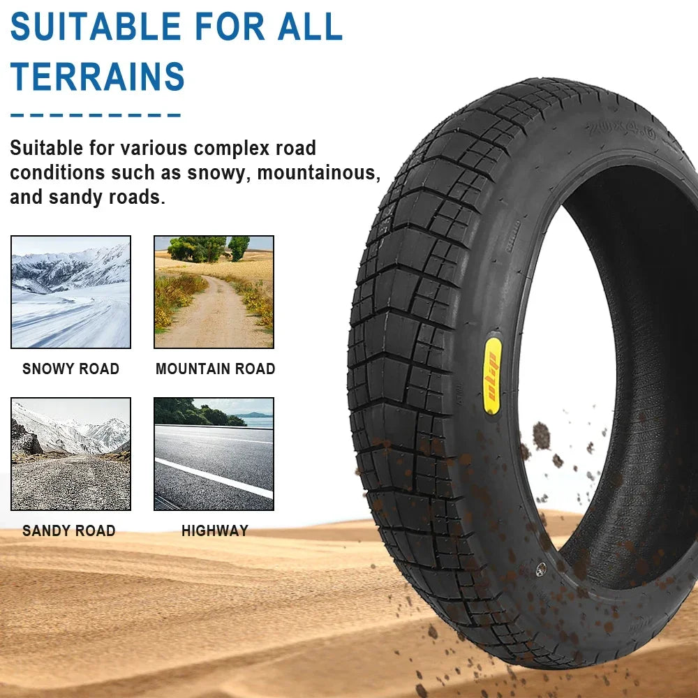 20*4.0 Anti-Slip Fat Tire for Electric Bicycle Tire ATV Tyre Beach Bike Tire City 20x400 Rubber Inner Tube Replacement Parts