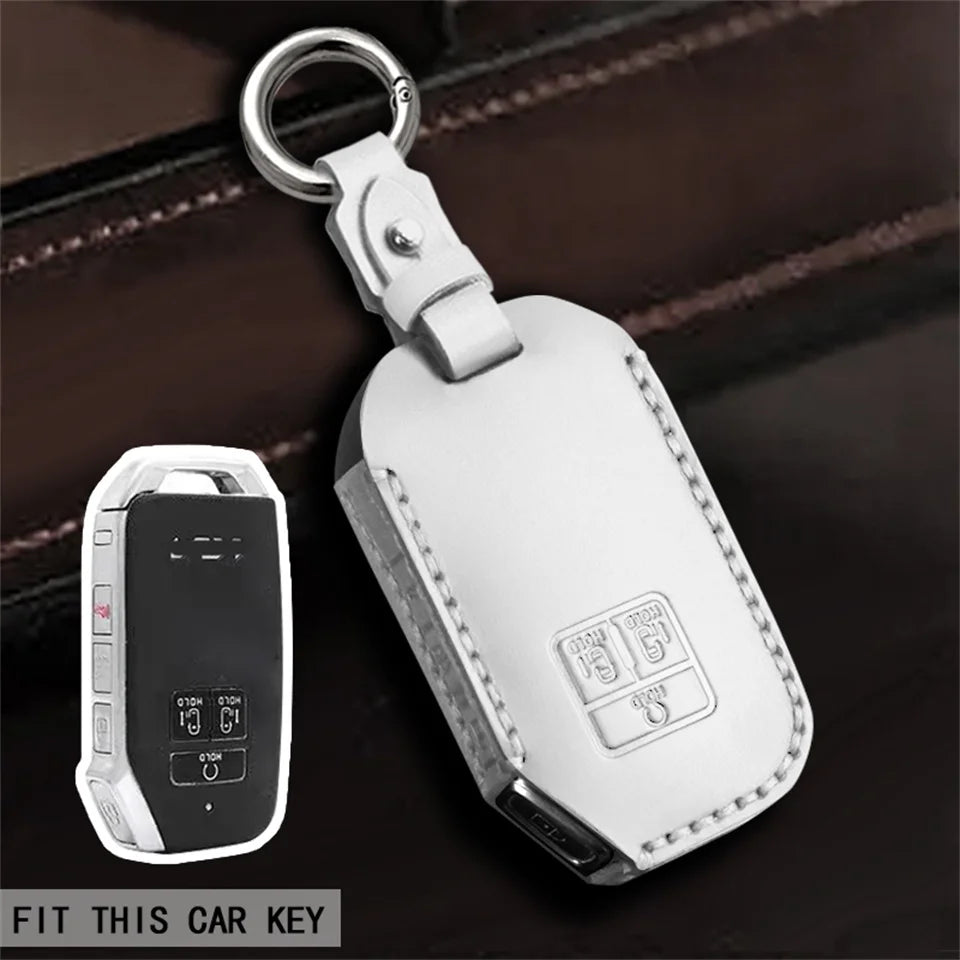 Car Remote Key Case Cover Shell Fob For Kia Carnival 2021 2022 Sedona Carnival KA4 EX SX LX Fiesta 2023 Keyless Accessories