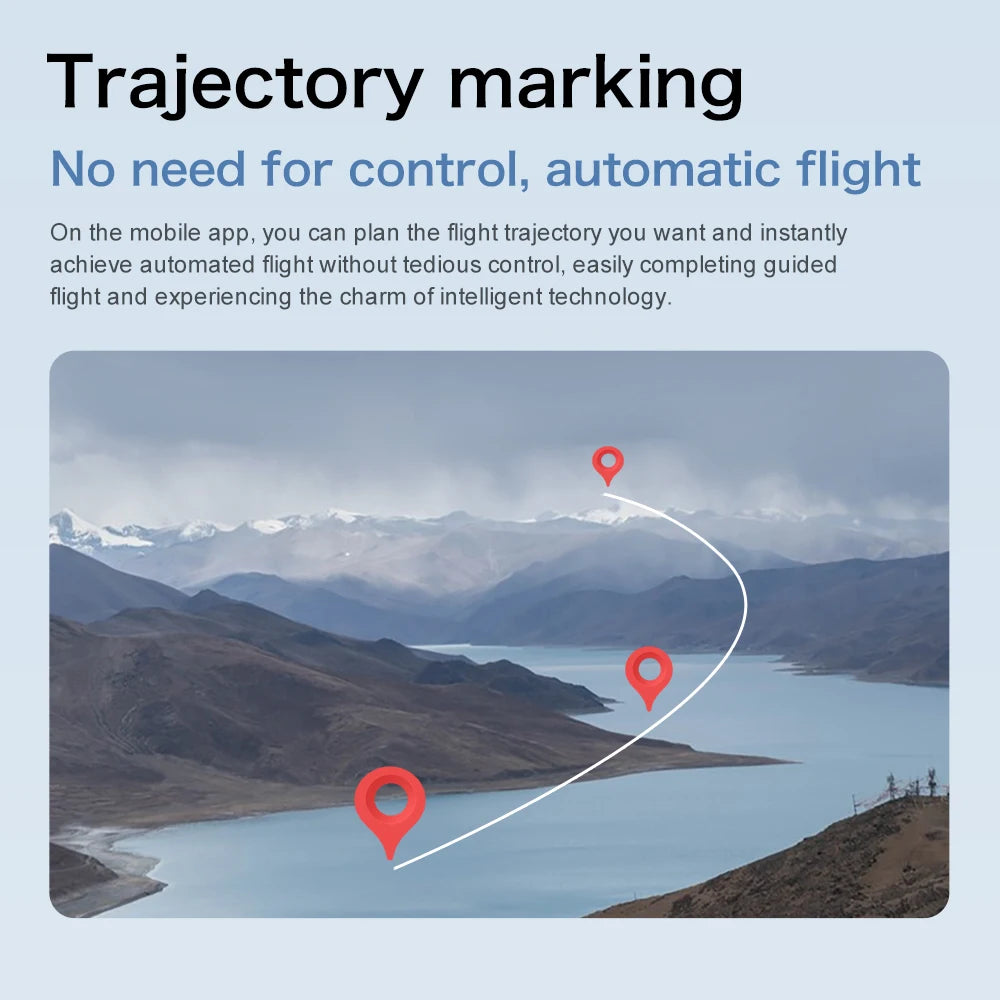 NEW GT8 Drone Obstacle Avoidance Belt 4.3-inch Screen Brushless 2.4G Optical Flow 8K HD Dual Camera Foldable Quadcopter Aircraft