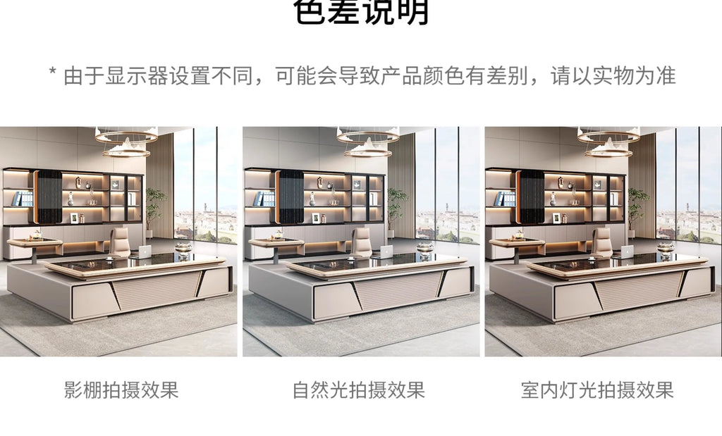 Bedroom Computer Office Desk Cheap Computer Gaming Drawer Conference Office Desk Reception Space Saving Tavolo Office Furniture