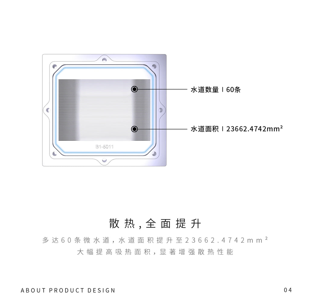 Bykski CPU-SP3-SR, CPU-SP5-SR CPU Water Block Use for AMD SP3 SP5 Server AI Cloud Computing Liquid Cooling All-Metal