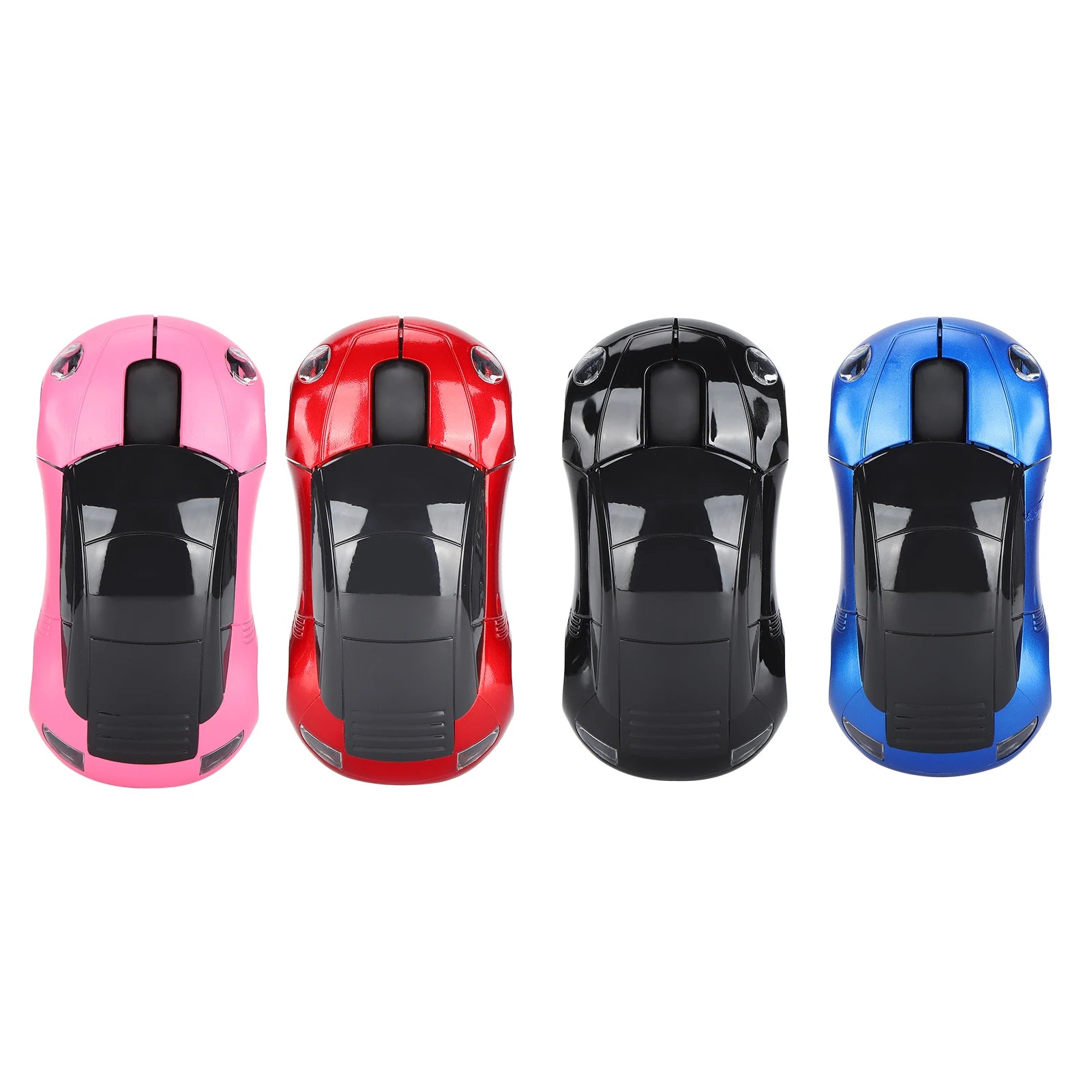 Wireless Mouse 2.4G Mini Car-Shaped Optical Mouse Suitable for Laptops, Tablets, and PC Office Use