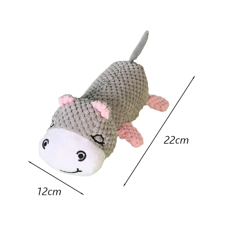 Cute Animals Plush Pet Toys for Small Dogs Squeaky Puppy Dog Chew Toy Clean Teeth mascotas Accessories Stuffed Shih Tzu Products
