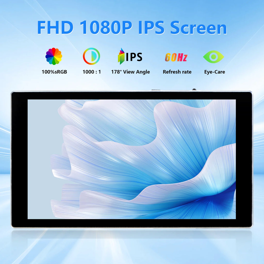 Gaming Monitor 7 Inch FHD Touch Potable Monitor 1920x1080 IPS Raspberry Pi Orange Pi Pocket PC Monitor Wisecoco LCD Monitor