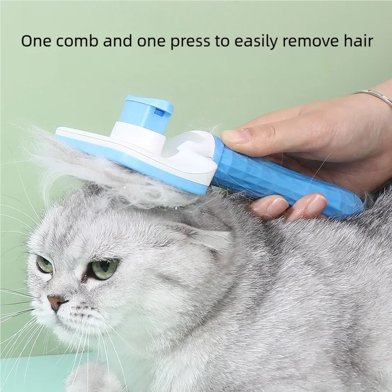 Pet Dog Hair Brush Cat Comb Pet Hair Remover Brush for Dogs Cats Puppy Kitten Grooming Tools Pet Supplies Dog Cat Grooming Brush