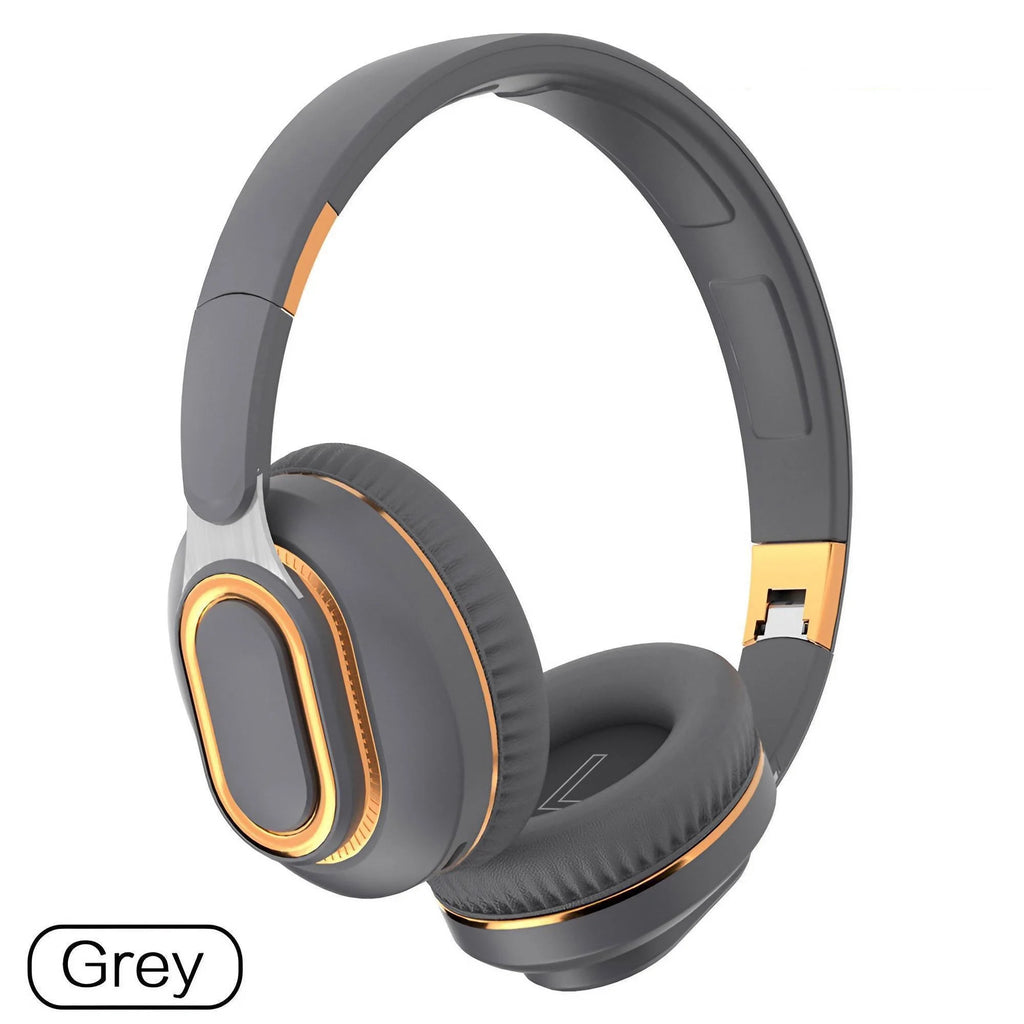 Wireless Gaming Headset with Microphone HiFi Sound Immersive Audio for PC Music Enjoyment Portable Bluetooth Earphones