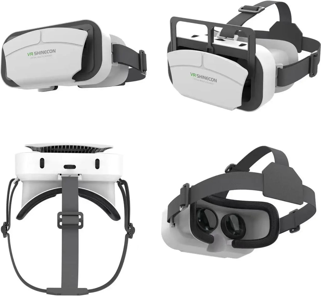 VR Headset Compatible with  Phone Within 4.7-7.2inch Display Screen- Universal Virtual Reality Goggles-  New 3D Glasses
