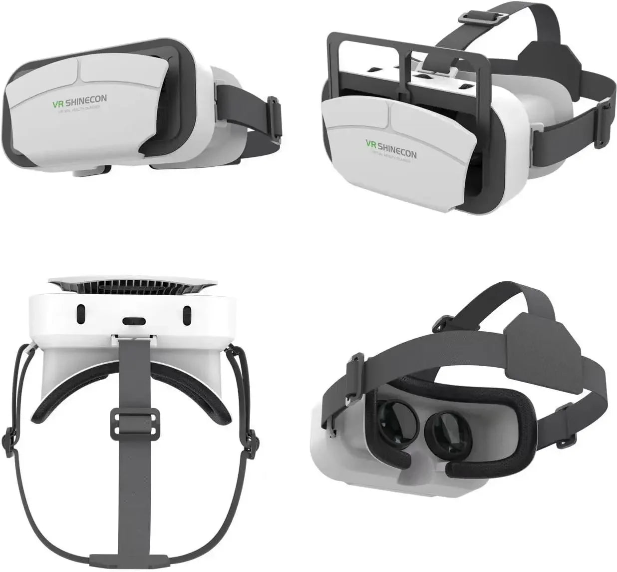 VR Headset Compatible with  Phone Within 4.7-7.2inch Display Screen- Universal Virtual Reality Goggles-  New 3D Glasses