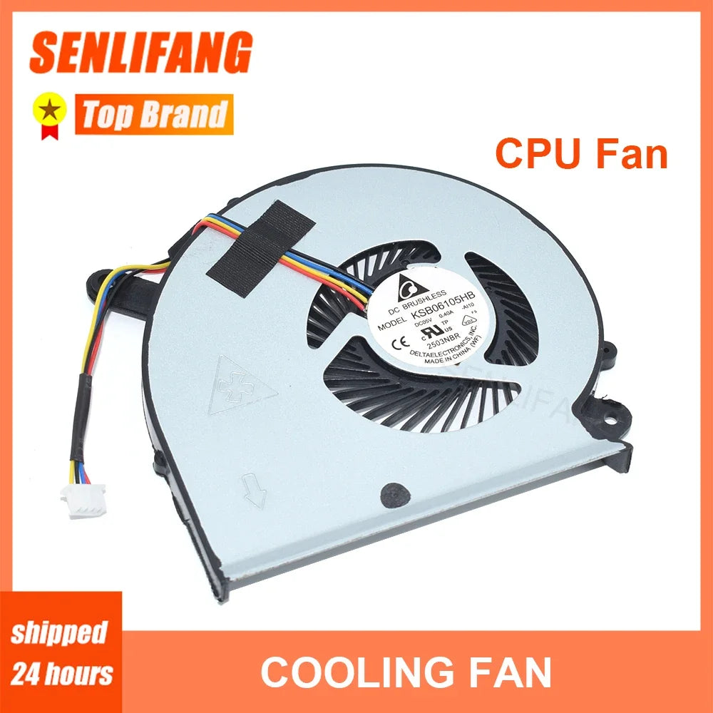 5V KSB06105HB BS5005HS-U2M BS5005HS-U2N Laptop CPU GPU Cooling Fan For Gigabyte Aero14 Aero15 V8 X9 Y9 RP64 P64 RP64W RP65 RP65W