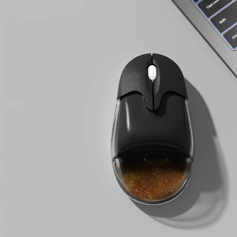Wireless Dual-mode Mouse Wired Mause Creative Design Floating Doll Rechargeable Mute Button Beautiful Mice Office Use Ergonomics