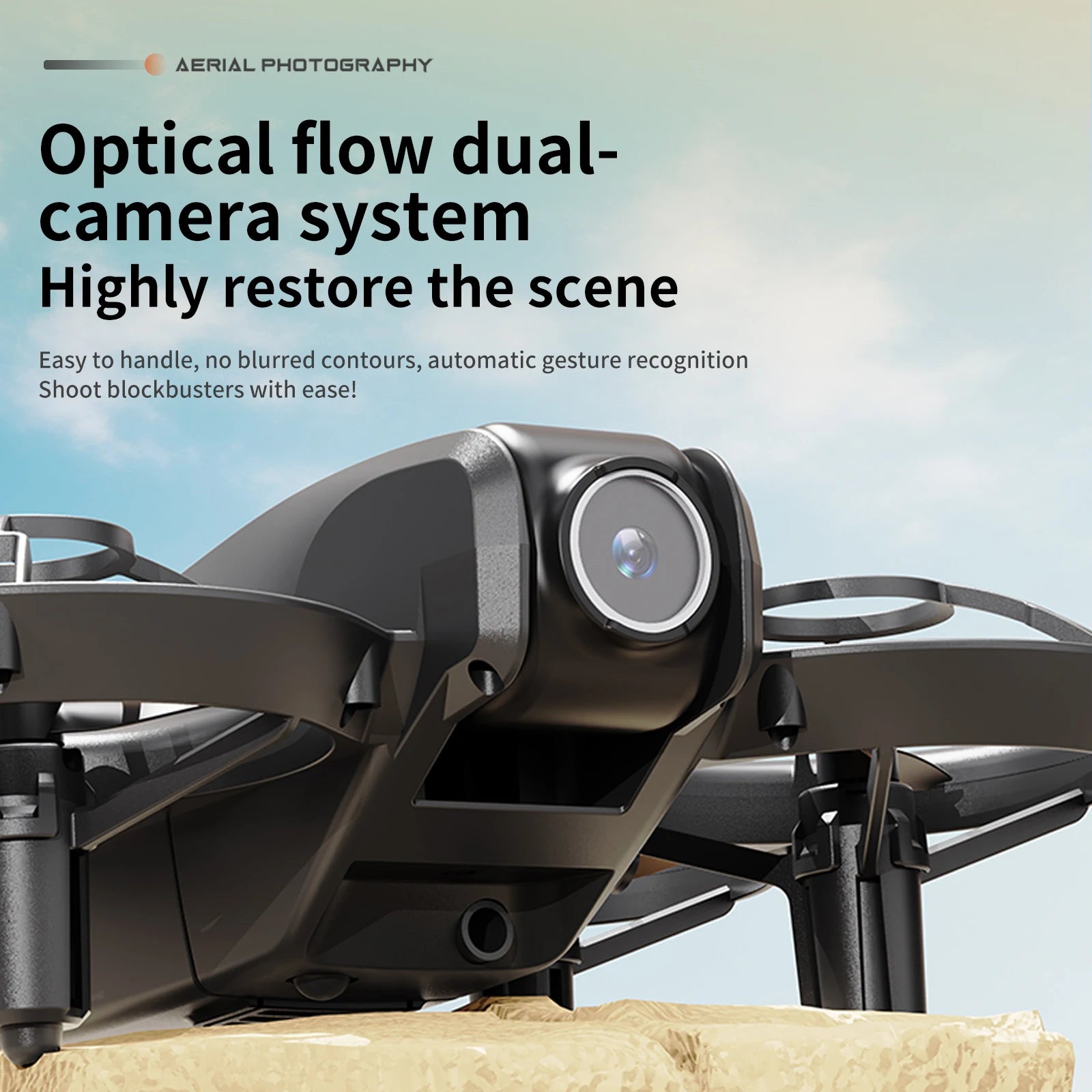 2026New Dual Camera Drone YP6 Aerial Photography Aircraft 5GWIFI Brushless Motor Remote Control Optical Flow Hover Aircraft Gift