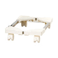 Desktop Stand Adjustable Mobile CPU Stand Scalable Stable CPU Stand with Universal Wheels Computer Mainframe Rack Office