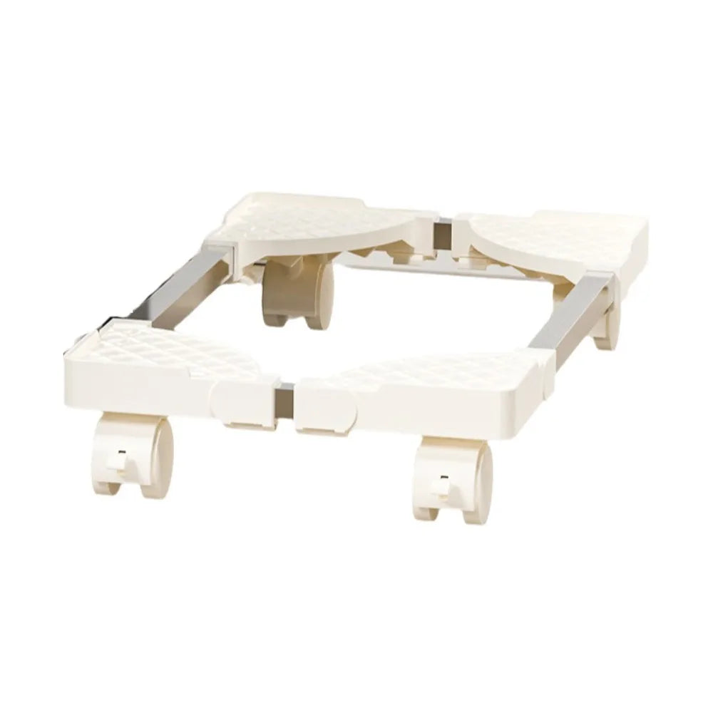 Desktop Stand Adjustable Mobile CPU Stand Scalable Stable CPU Stand with Universal Wheels Computer Mainframe Rack Office