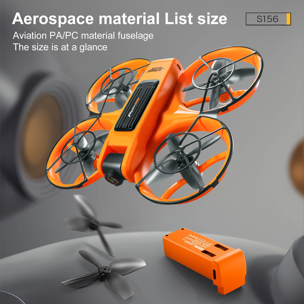 2025 S156 PRO Drone 8K HD Aerial Photography Dual-Camera Dron with Screen Omnidirectional Obstacle Avoidance Drone RC Toy Gift