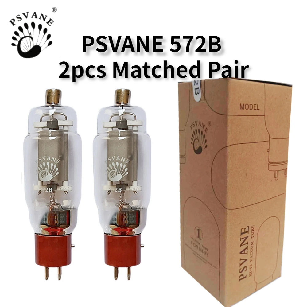 PSVANE 572B Vacuum Tube Replaces 572B HIFI Audio Valve Electronic Tube Amplifier Kit DIY Factory Test and Match Quad