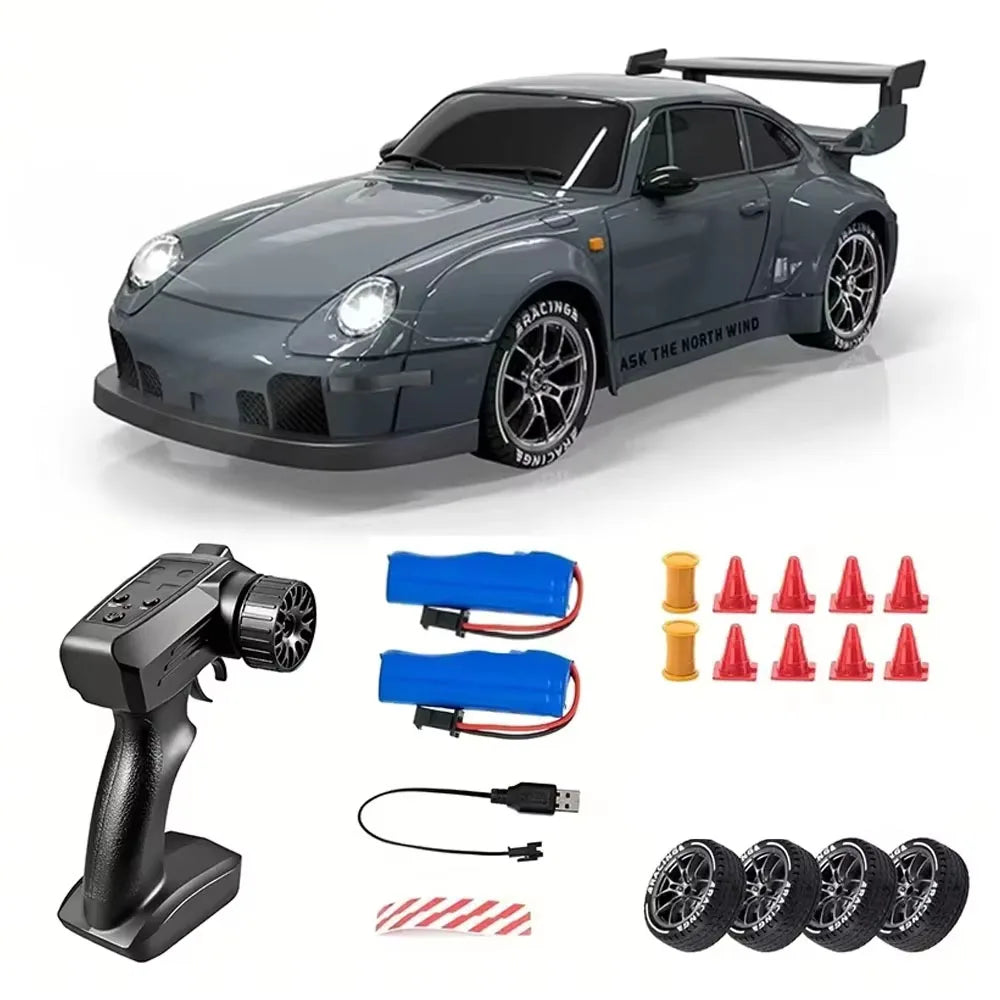 Rc Drift Car 1/24 4WD Remote Control Cars Electric Vehicle Model High Speed Racing Drive for Children Boys Kids Christmas gifts
