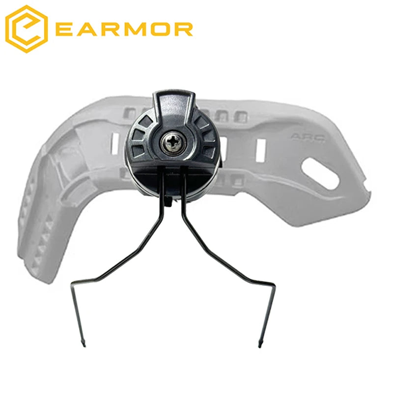 EARMOR Shooting Earmuffs Helmet Rail ARC and EXFIL Helmet Rail Adapter Tactical Headset Adapter for ARC Rail Helmet Accessories