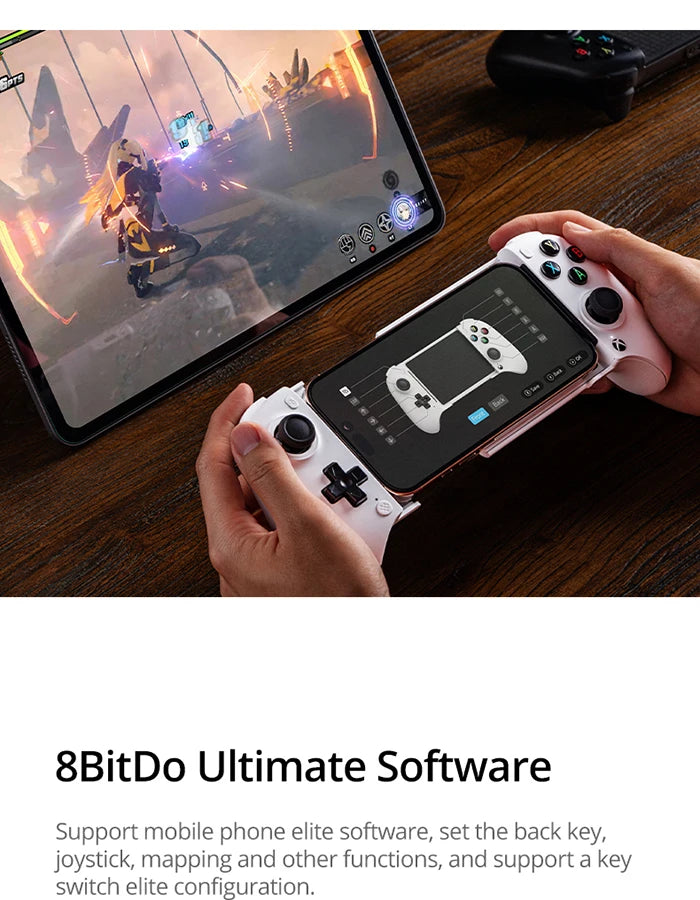 8BitDo Ultimate Mobile Gaming Controller - XBOX Edition - with Hall Effect Joysticks and Hall Triggers