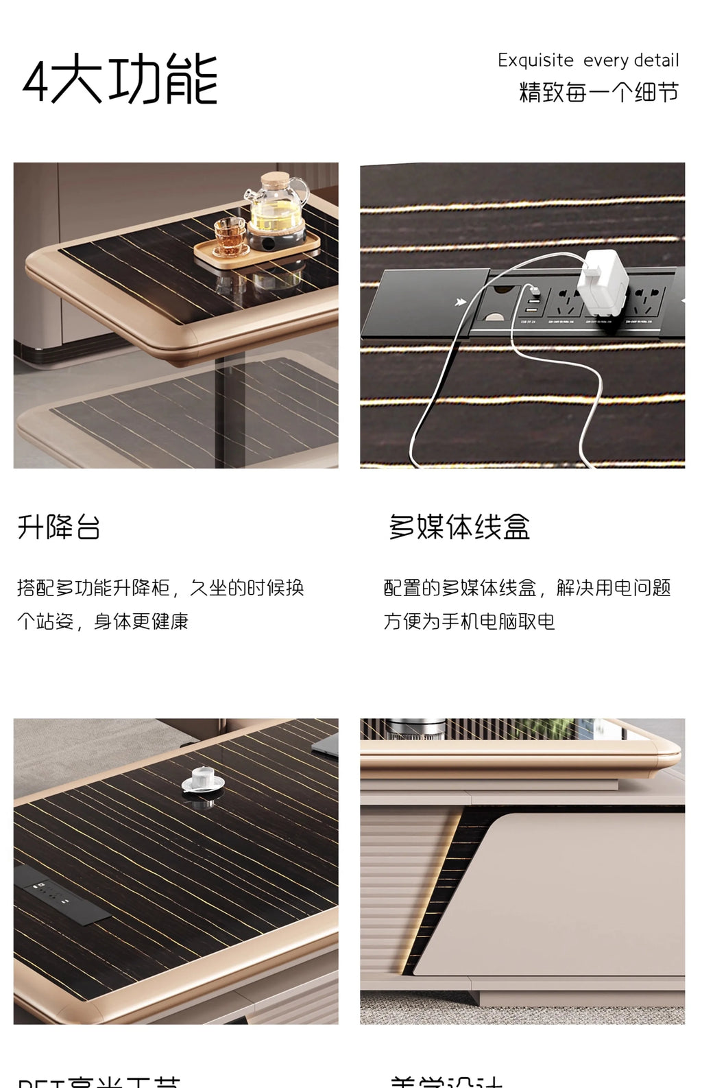 Bedroom Computer Office Desk Cheap Computer Gaming Drawer Conference Office Desk Reception Space Saving Tavolo Office Furniture
