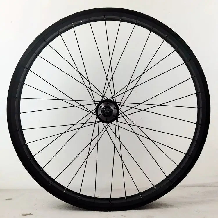 Fat Bike Front Wheel Ebike 20 And 26 inch, Disc Brake, 36H Inner, 74mm Outer, 80mm Width, O.L.D, 135mm, 4.0 Inch Tire