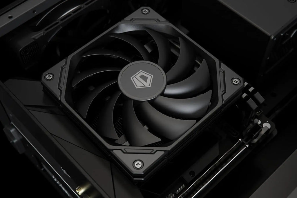 ID-COOLING IS-67-XT Black CPU Cooler Low Profile 67mm Height  CPU Air Cooler 6 Heatpipes 120x120x15mm Slim Fan,For LGA1700/AM5