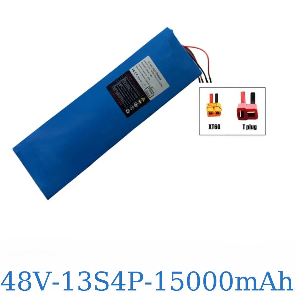 48V 13S4P 15AhElectric scooter battery equipped with BMS protection system,suitable for Kugoo M4/M4Pro/MaxSpeed series batteries