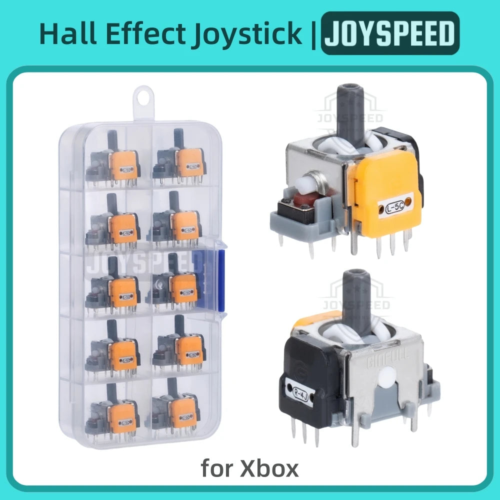 10/30pcs Hall Effect Joystick for PS5 DualSense PS4 Controller 3D Analog Stick for Xbox One Series Switch Thumbstick Accessories