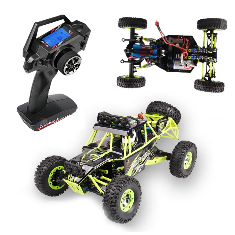 New WLtoys 12428 Pro 1:12 4WD RC Racing Car High Speed Off-Road Remote Control Climbing Truck LED Light Buggy Boy Toys Kids Gift
