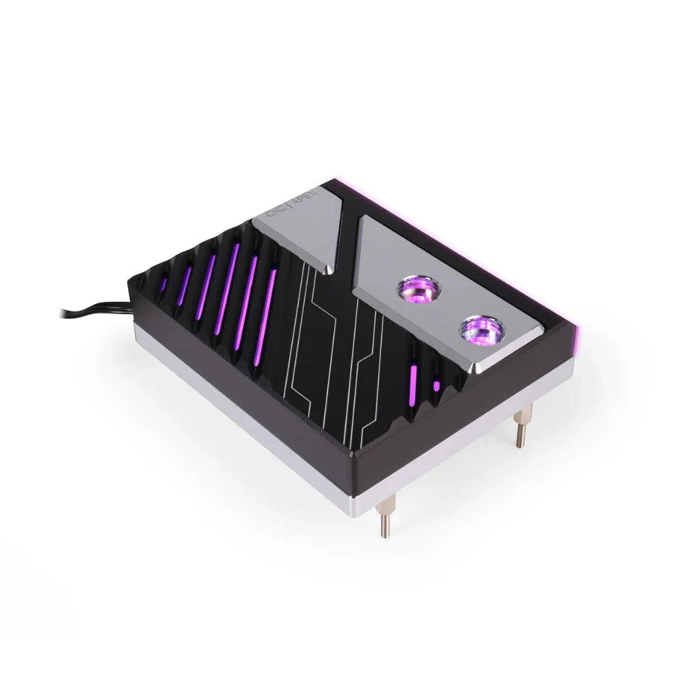 Alphacool Apex 1 CPU Water Block Serve For AMD AM5, Processor Cooler Fully Covers The Entire socket and CPU