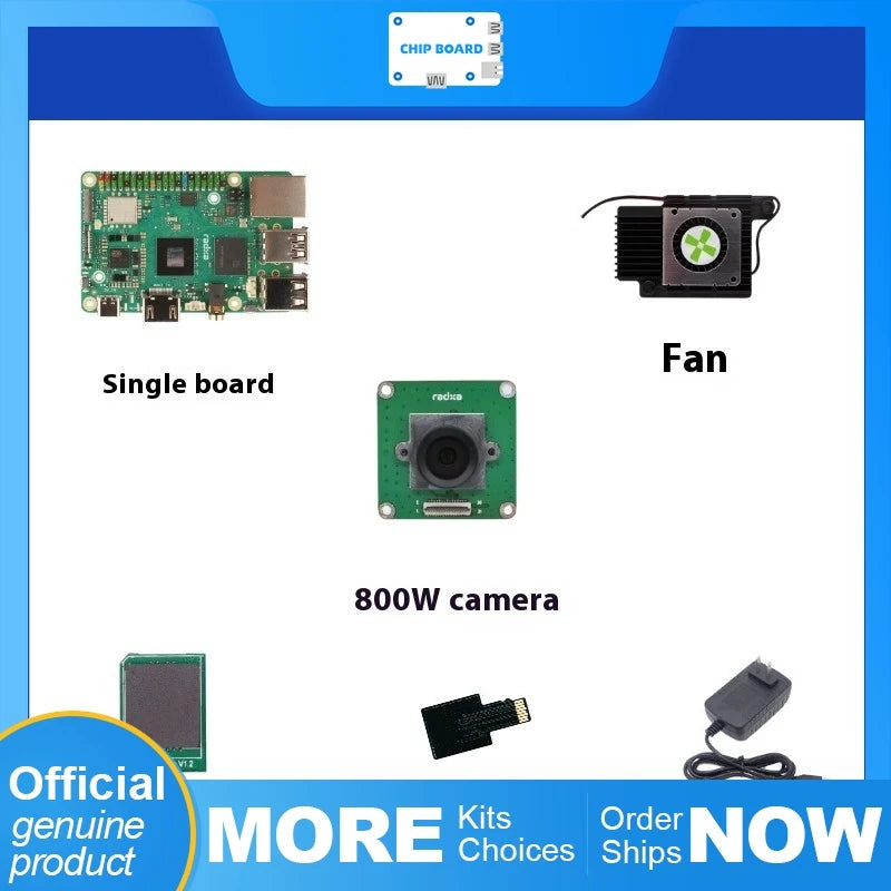 Cubie A7A Edge AI SoC board featuring 2×A76 + 6×A55 @2GHz, BXM-4-64 GPU, 3TOPS NPU and integrated RISC-V microcontroller
