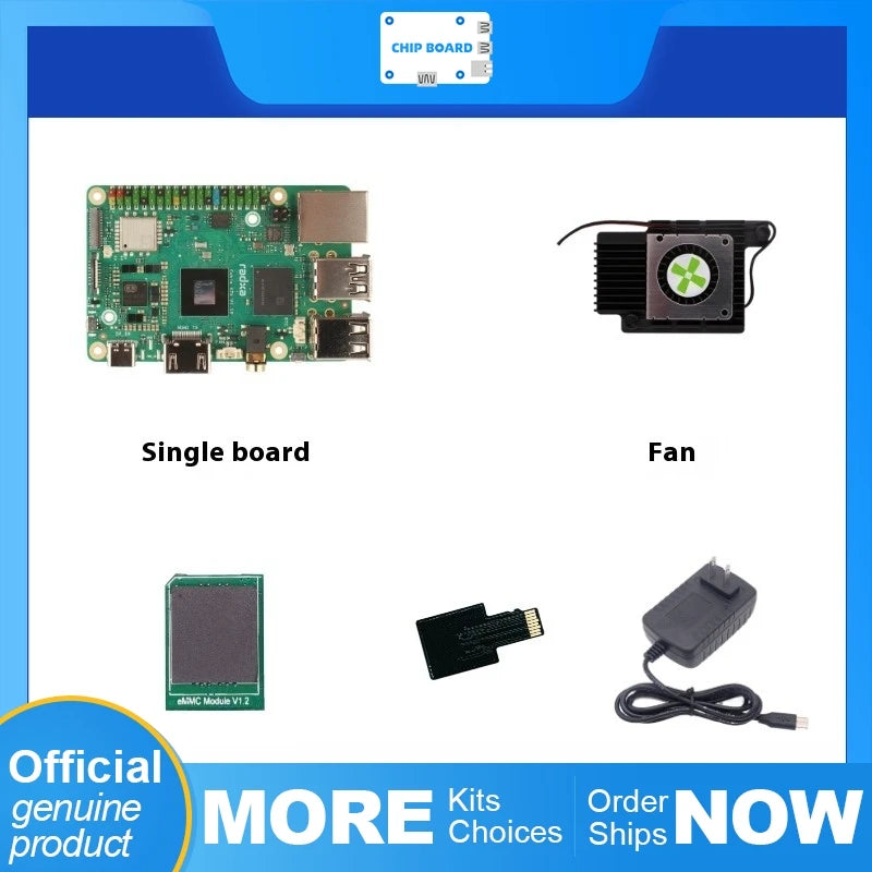 Cubie A7A Edge AI SoC board featuring 2×A76 + 6×A55 @2GHz, BXM-4-64 GPU, 3TOPS NPU and integrated RISC-V microcontroller