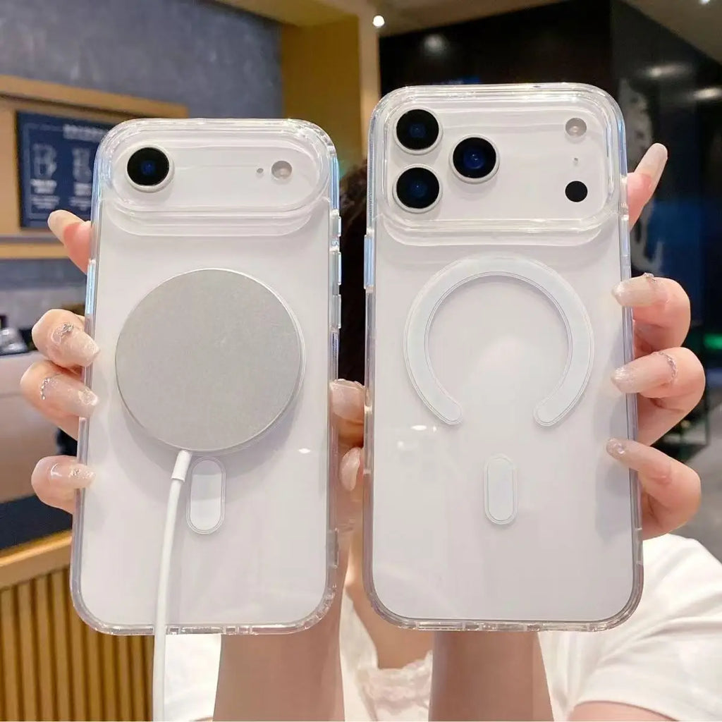 For iPhone 17 Pro Max Magsafe Magnetic Wireless Charging Case For iPhone 17Pro Phone 17 air Cover