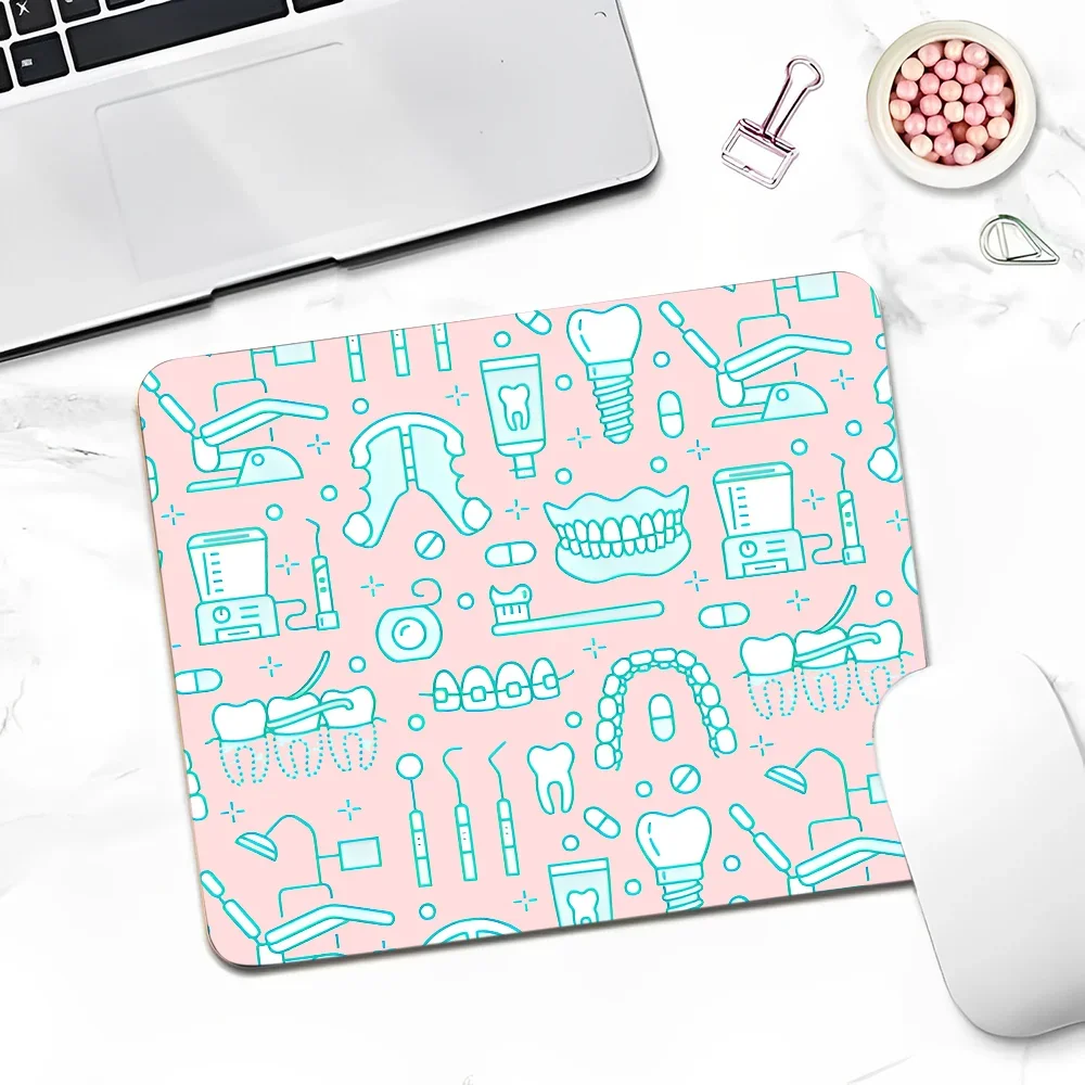 Dentist dental DIY desktop, cute mouse pad, extended game accessories, writing pad writing table pad   kawaii desk mat