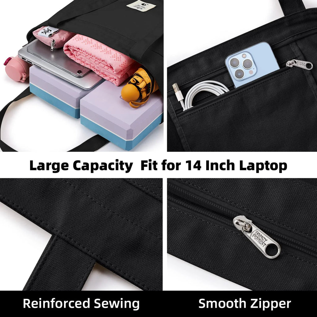 Yoga Mat Carry Bag Multifunctional Yoga Pilates Mat Case Bag Large Capacity Washable Lightweight Foldable Bag Tourism Fitness