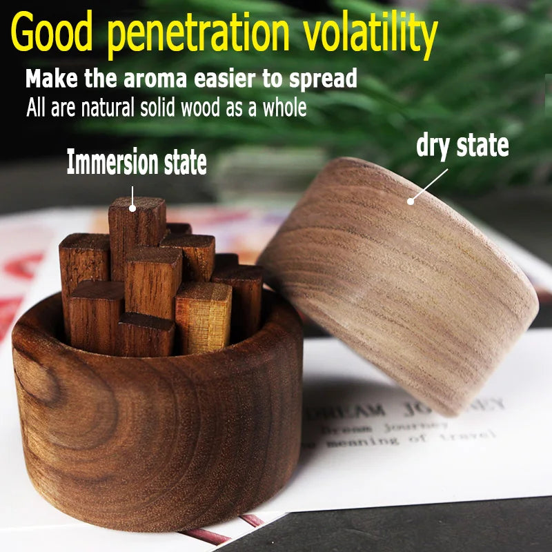 Essential oil diffuser home perfume diffuser Expander Beech Wood reed diffuser bottle  Eco-Friendly Fireless Aroma Aromatherapy