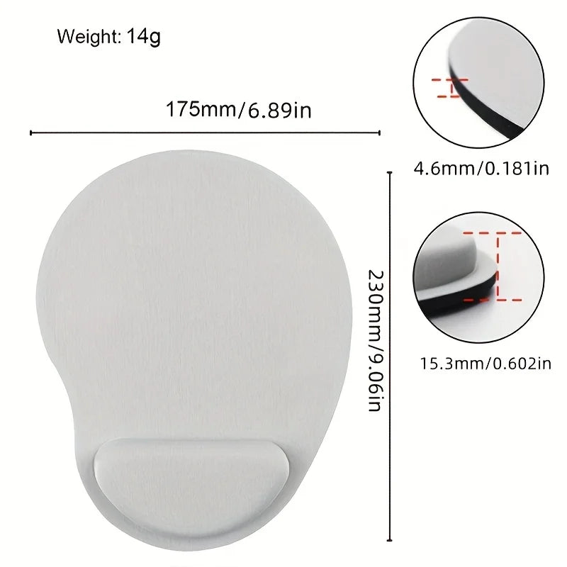 1 mouse pad for office laptop to make mouse smoother and more friendly countertop pad for office computer use