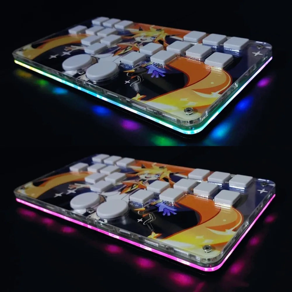DJMAX Mechanical Keyboard Low Profile Switches Game Peripherals Customized Gaming Accessories Music Game Controller Keyboard