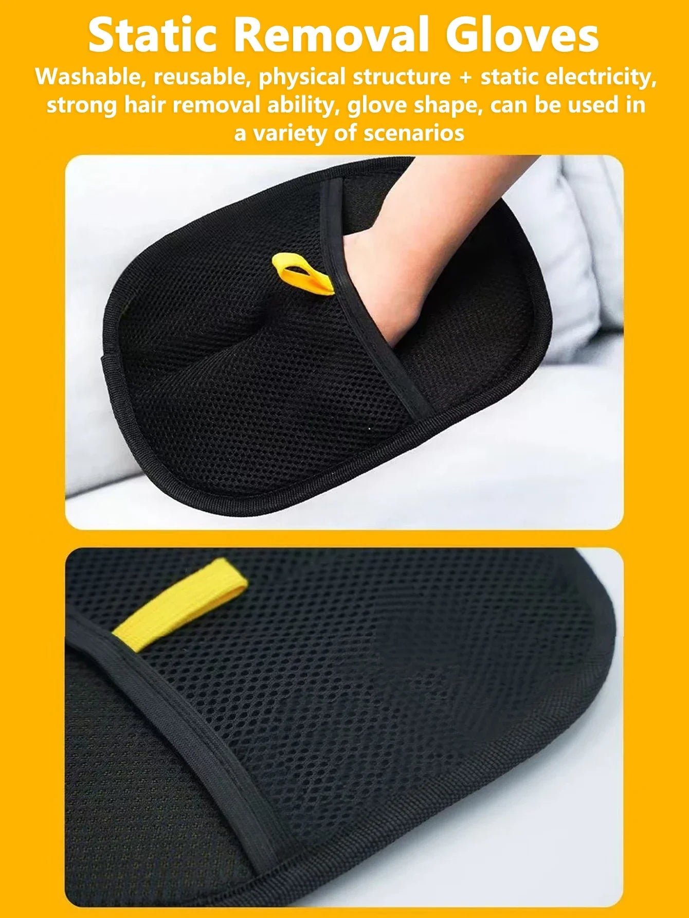 Static Removal Gloves Pet Grooming Gloves Efficient Grooming Gloves for Pets Remover Tools Accessories Brush Cat Accessories Pet