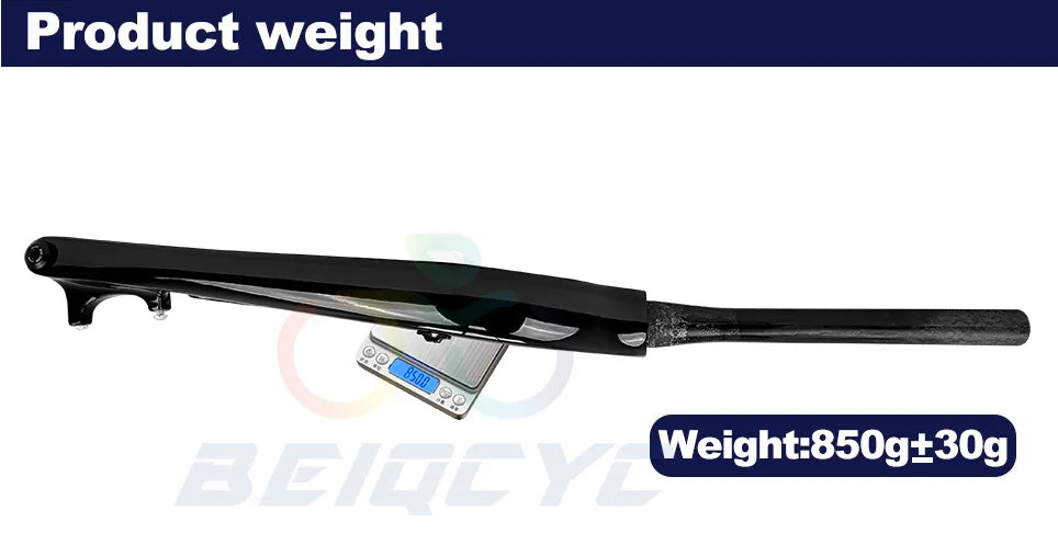 26ER Carbon FAT Bike Fork  Thru Axle 150*15MM Fat bike Snow 5.0 Tire Snow Fork Bicycle Front Fork Rigid