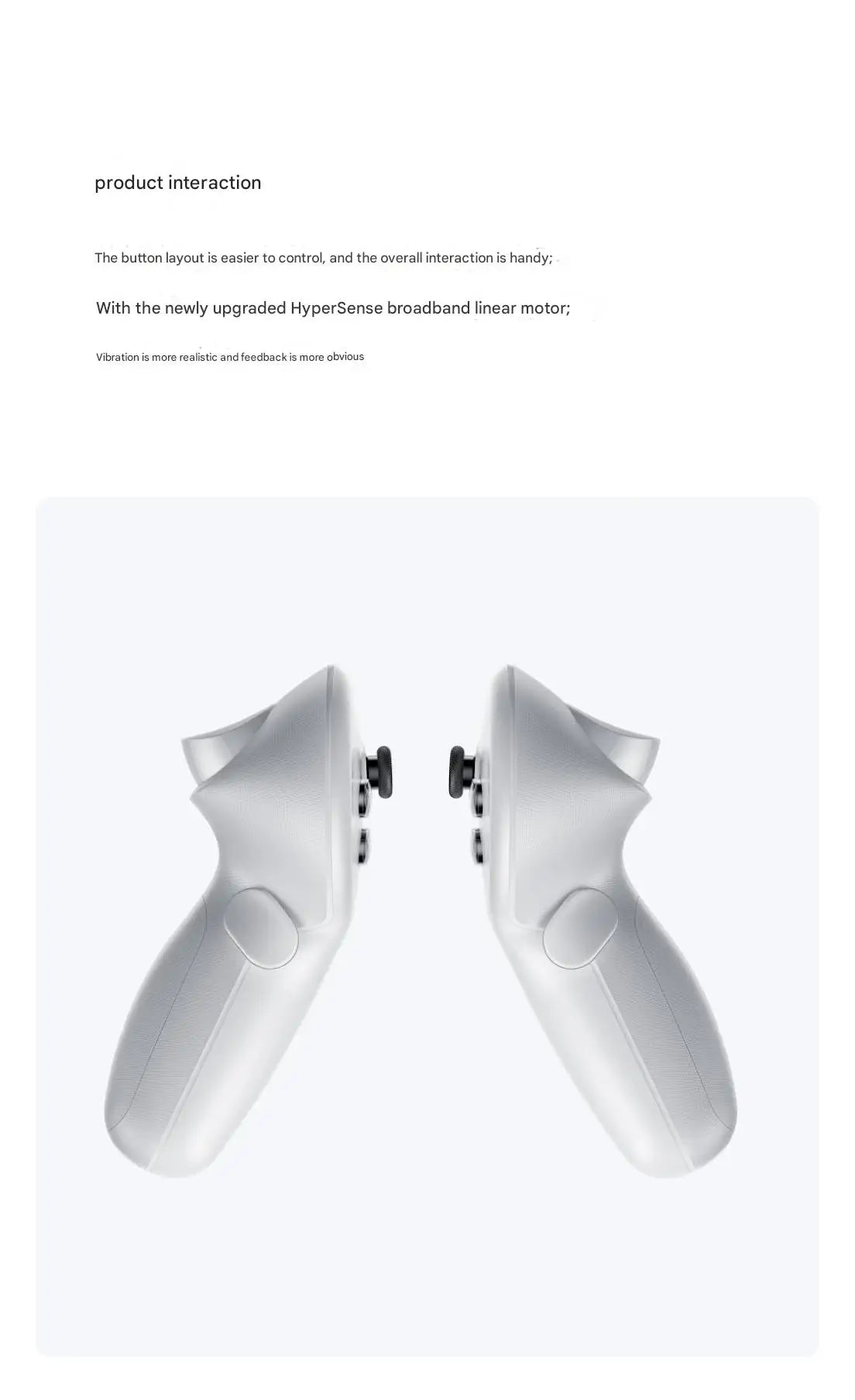 Original for Controller Pico 4 Ultra All-In-One VR Glasses Virtual Reality Headset Left And Right Handle For Stream Gaming