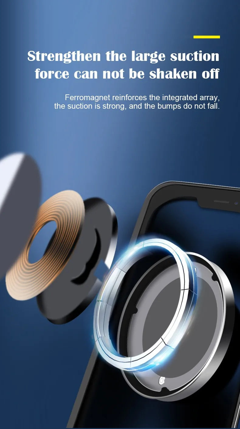 Magnetic Wireless Car Charger Air Vent Clip Phone Holder For Magsafe iPhone17 16 15 14 13 12 Pro Max Fast Car Charging Stand