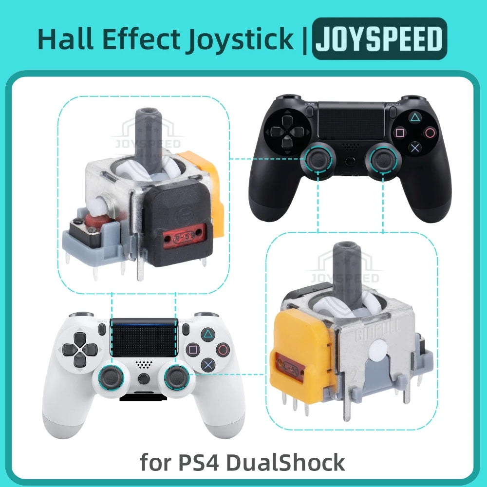 10/30pcs Hall Effect Joystick for PS5 DualSense PS4 Controller 3D Analog Stick for Xbox One Series Switch Thumbstick Accessories