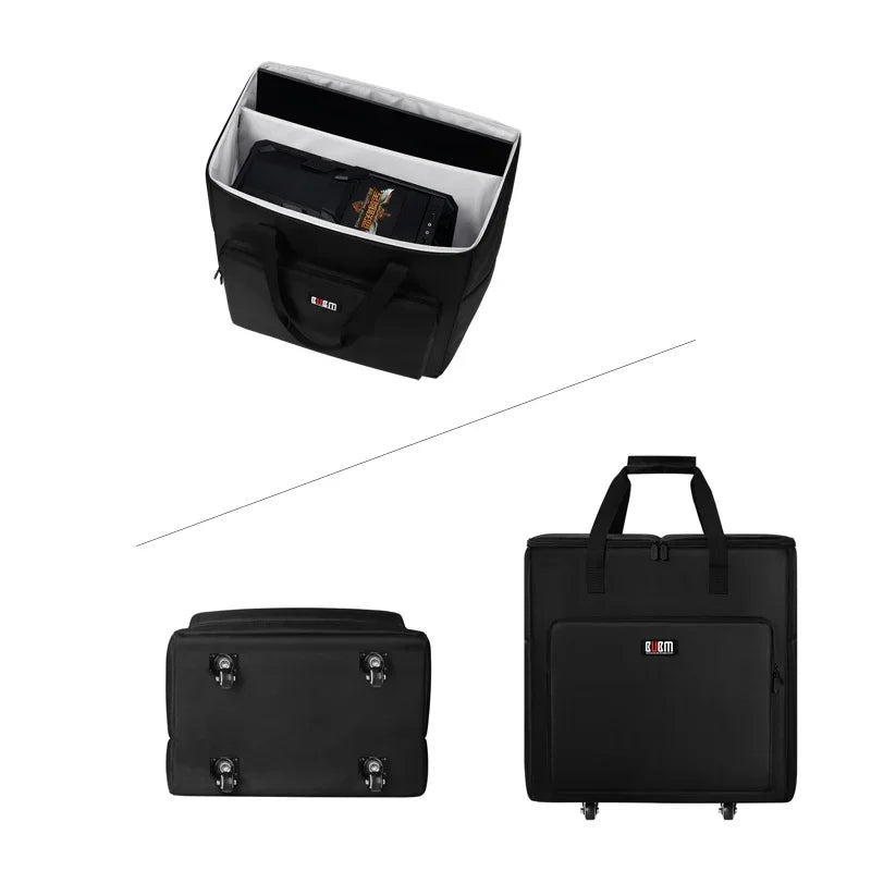 Desktop Gaming Computer PC Carrying Case Travel Storage Carrying BagComputer Main Processor Case and Monitor